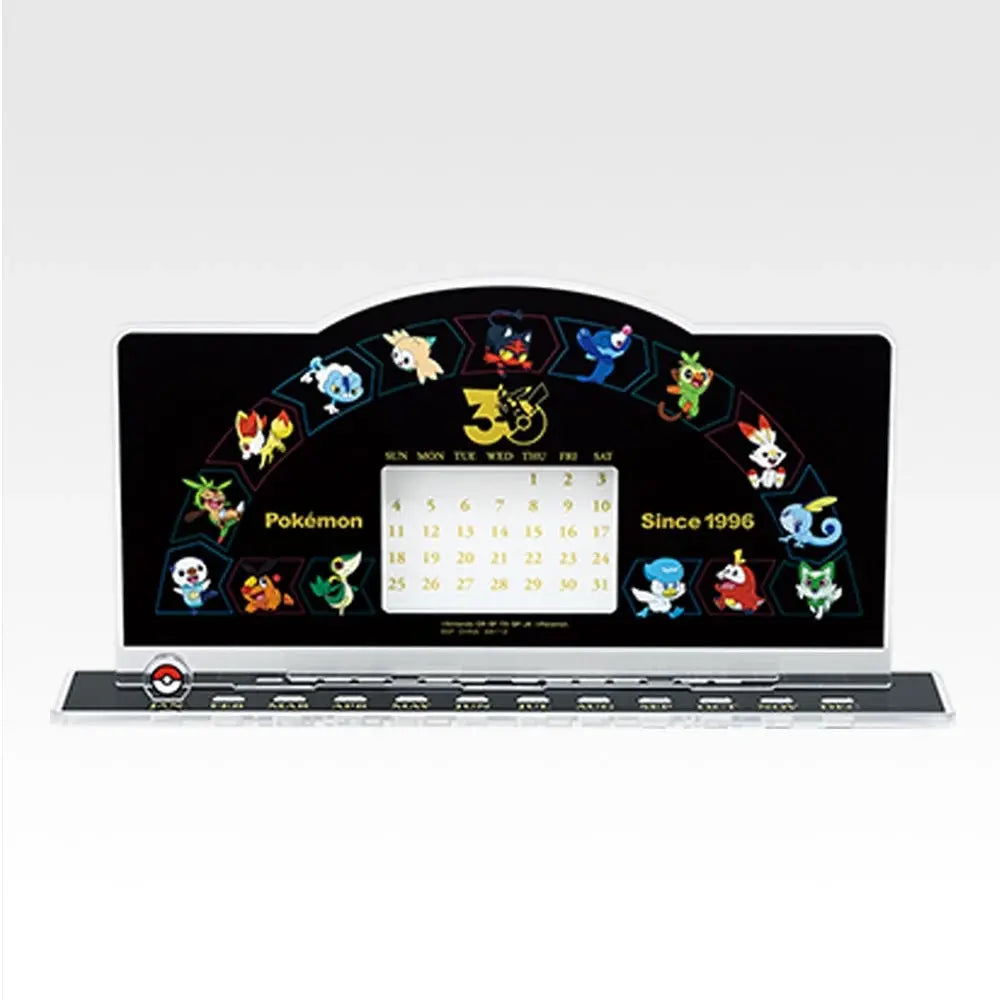 Pokémon - 30th Anniversary Acrylic Perpetual Calendar - Ichiban Kuji - 30th ANNIVERSARY vol.2 - A Prize (Bandai Spirits)