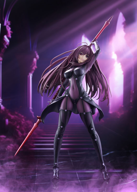 Fate/Grand Order - Scáthach - 1/7 - Lancer - 2024 Re-release (PLUM), Franchise: Fate/Grand Order, Brand: PLUM, Release Date: 30. Apr 2024, Type: General, Dimensions: H=310mm (12.09in, 1:1=2.17m), Scale: 1/7, Store Name: Nippon Figures