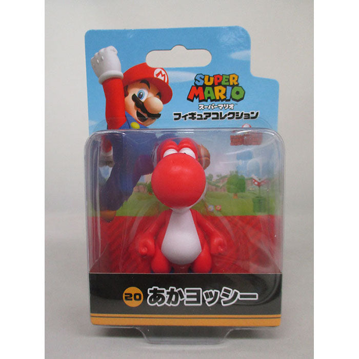 Super Mario - Red Yoshi FCM-020 - Figure Collection - San-ei Boeki, Franchise: Super Mario, Brand: San-ei Boeki, Type: General, Dimensions: W9.5×D5×H14 cm, Nippon Figures