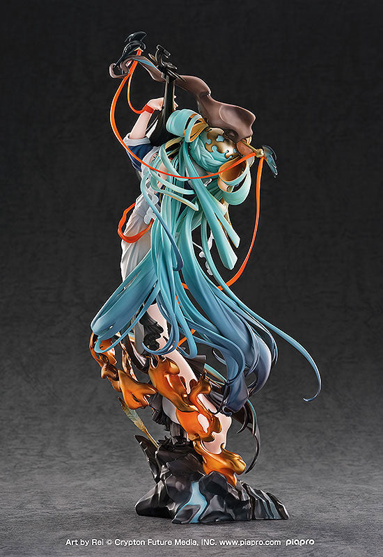 Vocaloid - Hatsune Miku - 1/7 - Shimian Maifu Ver. (Good Smile Company), Franchise: Vocaloid, Brand: Good Smile Company, Release Date: 31. Dec 2024, Type: General, Dimensions: H=290mm (11.31in, 1:1=2.03m), Scale: 1/7, Nippon Figures