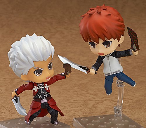 "Fate/Stay Night Unlimited Blade Works - Emiya Shirou - Nendoroid #555 (Good Smile Company), Franchise: Fate/Stay Night Unlimited Blade Works, Release Date: 26. May 2020, Dimensions: H=100 mm (3.9 in), Store Name: Nippon Figures"