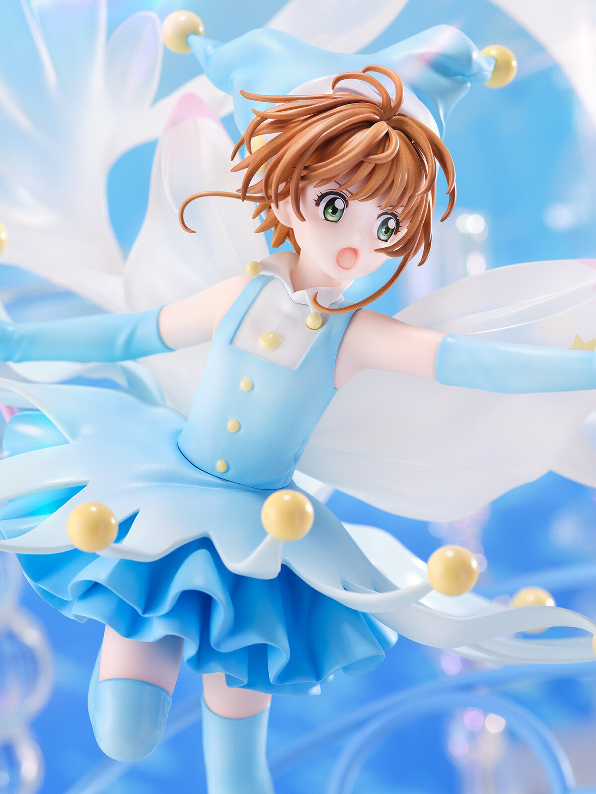 Cardcaptor Sakura: Clear Card Arc - Kinomoto Sakura - Shibuya Scramble Figure - 1/7 - Battle Costume Water Ver. (eStream), Franchise: Cardcaptor Sakura: Clear Card Arc, Brand: eStream, Release Date: 31. Mar 2024, Type: General, Dimensions: W=319mm (12.44in) L=253mm (9.87in) H=366mm (14.27in, 1:1=2.56m), Scale: 1/7, Store Name: Nippon Figures