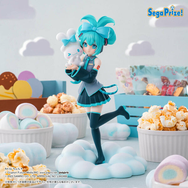Piapro Characters - Hatsune Miku x Cinnamoroll - Luminasta (SEGA), Franchise: Piapro Characters, Brand: SEGA, Release Date: 12. Dec 2023, Type: Prize, Store Name: Nippon Figures