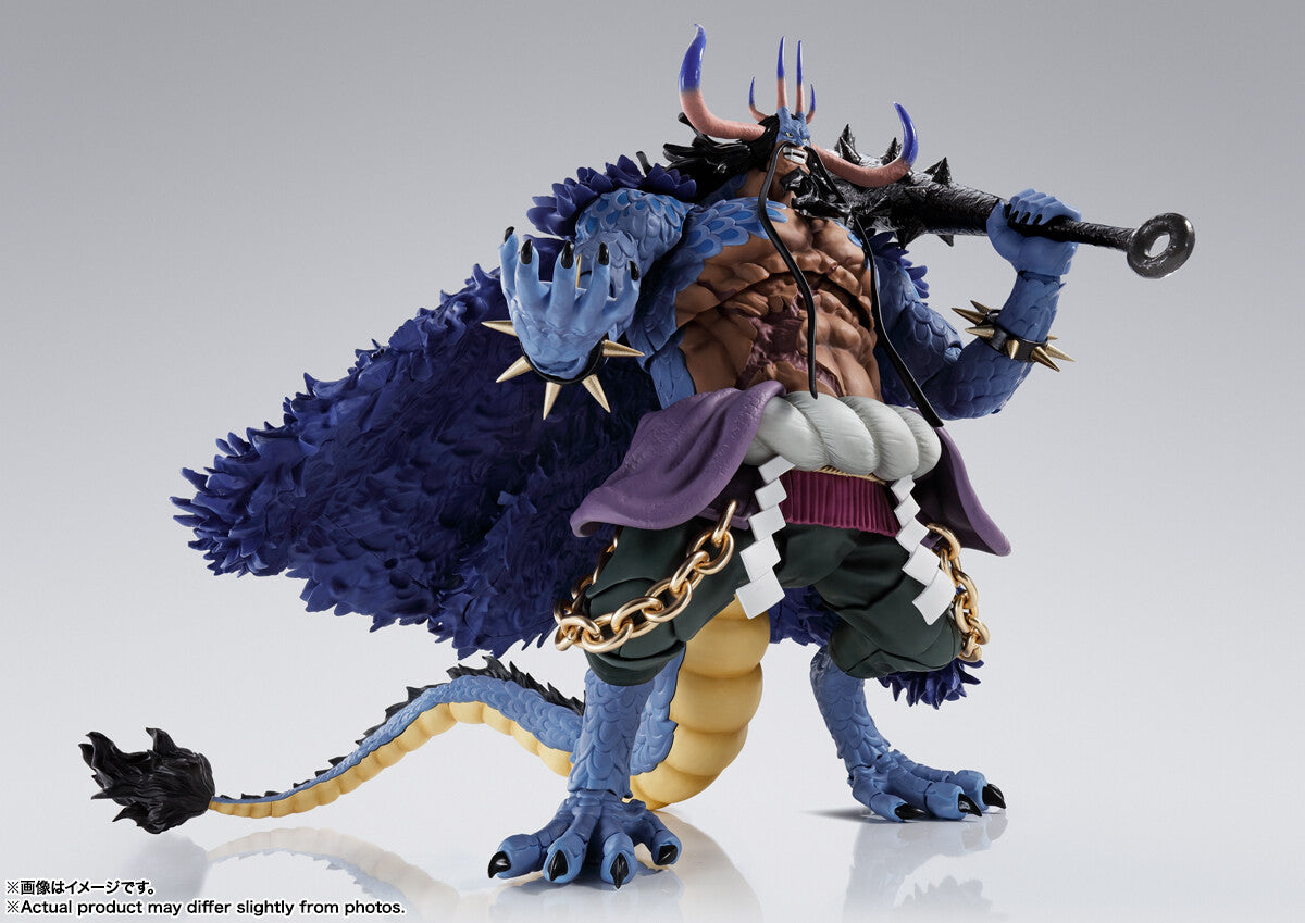 One Piece - Kaidou - S.H.Figuarts - Man-Beast Form (Bandai Spirits), Franchise: One Piece, Brand: Bandai Spirits, Release Date: 27. Feb 2024, Type: Action, Dimensions: H=245mm (9.56in), Store Name: Nippon Figures