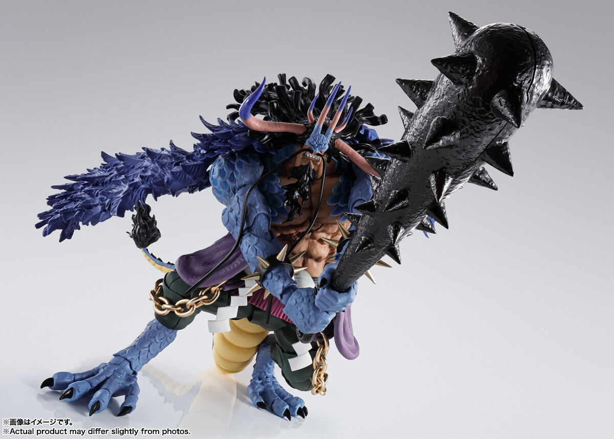 One Piece - Kaidou - S.H.Figuarts - Man-Beast Form (Bandai Spirits), Franchise: One Piece, Brand: Bandai Spirits, Release Date: 27. Feb 2024, Type: Action, Dimensions: H=245mm (9.56in), Store Name: Nippon Figures