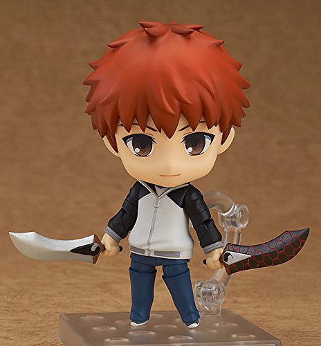"Fate/Stay Night Unlimited Blade Works - Emiya Shirou - Nendoroid #555 (Good Smile Company), Franchise: Fate/Stay Night Unlimited Blade Works, Release Date: 26. May 2020, Dimensions: H=100 mm (3.9 in), Store Name: Nippon Figures"