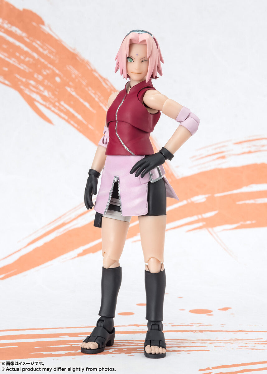 "Naruto Shippuden - Haruno Sakura - S.H.Figuarts - NARUTOP99 Edition (Bandai Spirits), Franchise: Naruto Shippuden, Brand: Bandai Spirits, Release Date: 30. Jun 2024, Type: Action, Dimensions: H=135mm (5.27in), Store Name: Nippon Figures"