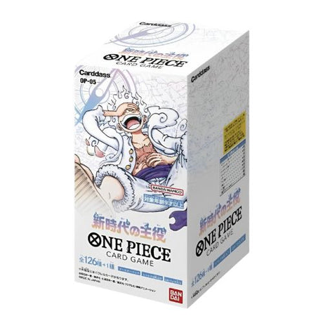 One Piece Card Game - Awakening of The New Era - OP-05 - Booster Box, Bandai trading cards with 126 cards in 1 pack, Nippon Figures