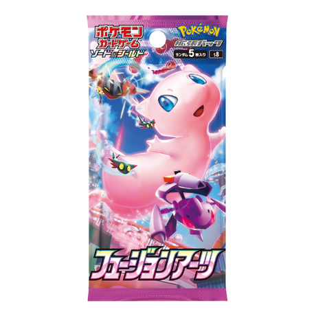 Pokemon Trading Card Game - Sword & Shield Fusion Arts - Booster Box, Franchise: Pokemon, Brand: The Pokémon Card Laboratory, Release Date: September 24, 2021, Type: Trading Cards, Packs per Box: 30, Cards per Pack: 5, Nippon Figures