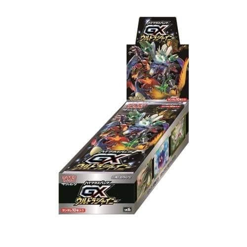 Pokemon Trading Card Game - Sun & Moon GX Ultra Shiny - Booster Box, Franchise: Pokemon, Brand: The Pokémon Card Laboratory, Release Date: November 2, 2018, Type: Trading Cards, Packs per Box: 10, Cards per Pack: 10, Nippon Figures