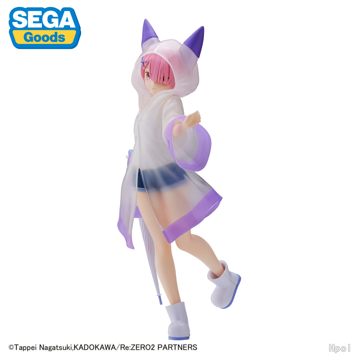 Re:Zero kara Hajimeru Isekai Seikatsu - Ram - Luminasta Rain Coat Ver. (SEGA), Franchise: Re:Zero kara Hajimeru Isekai Seikatsu, Brand: SEGA, Release Date: 30. Apr 2023, Type: Prize, Dimensions: H=210mm (8.19in), Store Name: Nippon Figures