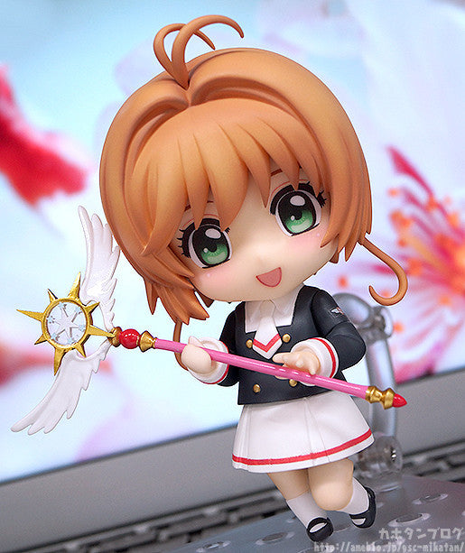 Cardcaptor Sakura: Clear Card Arc - Kinomoto Sakura - Nendoroid #918 - Tomoeda Junior High Uniform Ver. - 2023 Re-release (Good Smile Company), Franchise: Cardcaptor Sakura: Clear Card Arc, Release Date: 10. Nov 2023, Dimensions: H=100mm (3.9in), Store Name: Nippon Figures