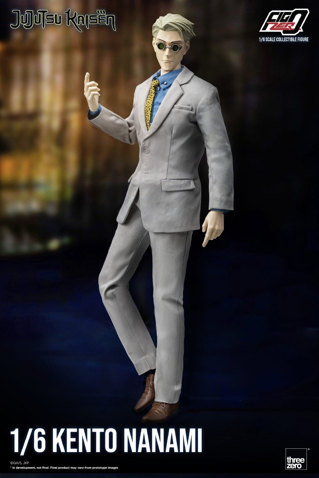 Jujutsu Kaisen - Nanami Kento - FigZero - 1/6 (ThreeZero), Franchise: Jujutsu Kaisen, Release Date: 30. Sep 2023, Scale: 1/6, Store Name: Nippon Figures