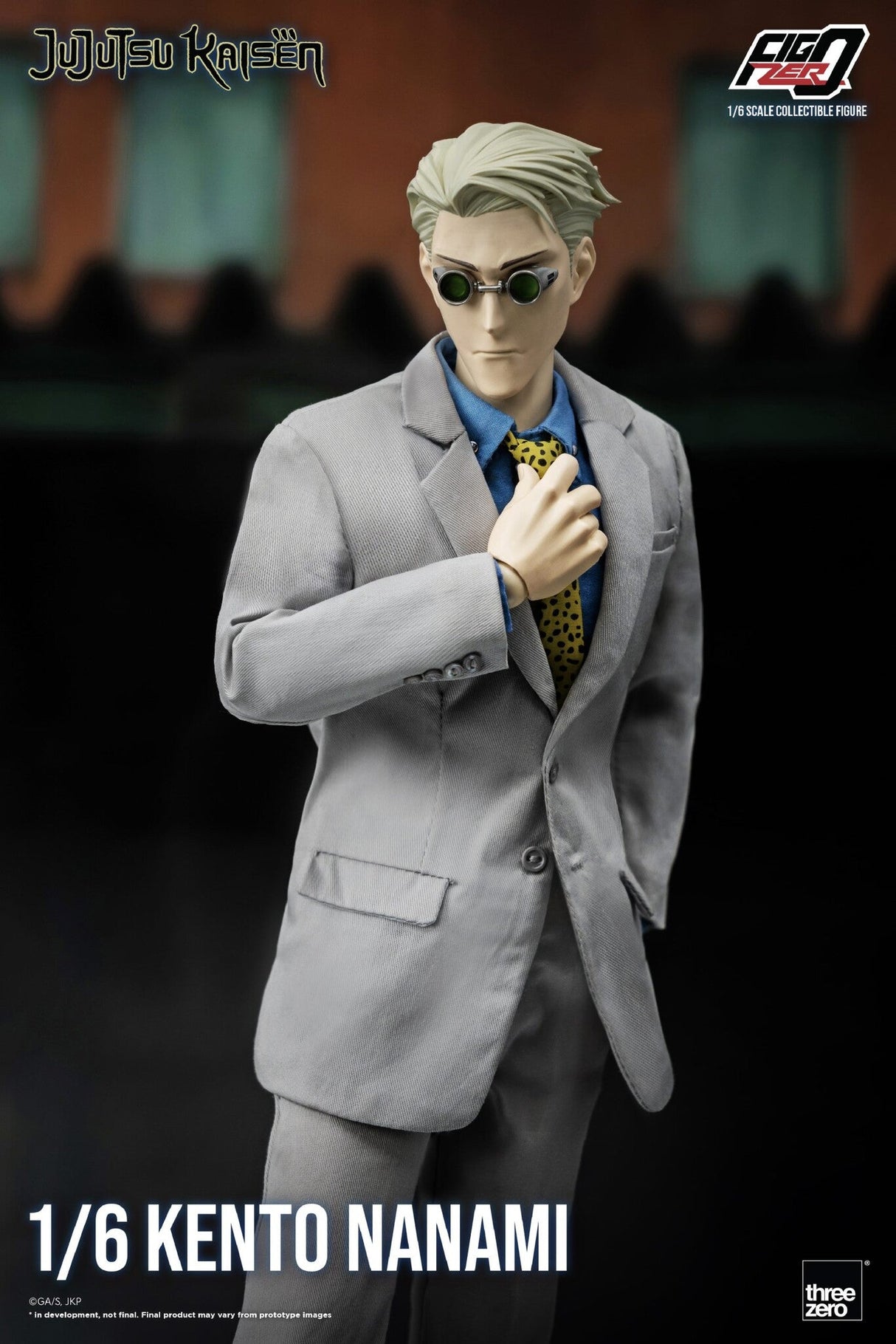 Jujutsu Kaisen - Nanami Kento - FigZero - 1/6 (ThreeZero), Franchise: Jujutsu Kaisen, Release Date: 30. Sep 2023, Scale: 1/6, Store Name: Nippon Figures
