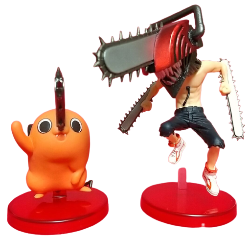 Chainsaw Man - Pochita and Denji - Weekly Shonen Jump World Collectable Figure - World Collectable Figure (Bandai Spirits), Franchise: Chainsaw Man, Brand: Bandai Spirits, Release Date: 31. Dec 2020, Type: Prize, Nippon Figures