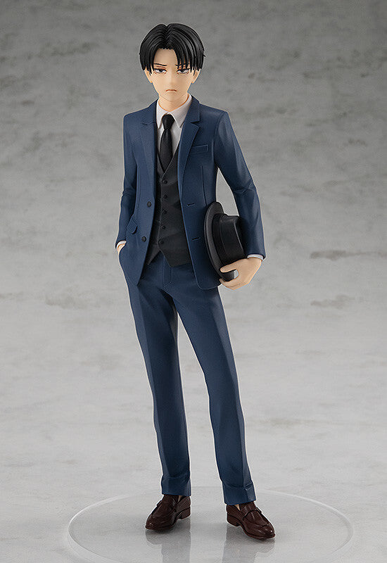 "Attack on Titan The Final Season - Levi Ackerman - Pop Up Parade - Suit Ver. (Good Smile Company), Franchise: Attack on Titan The Final Season, Release Date: 19. Oct 2023, Dimensions: H=170mm (6.63in), Nippon Figures"