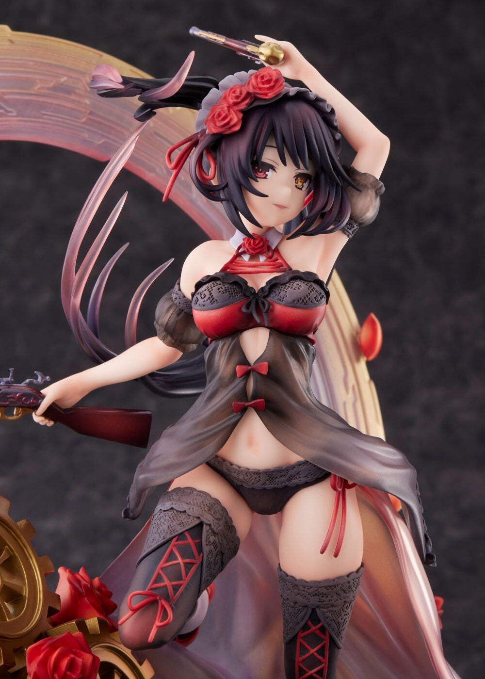 Date A Live IV - Tokisaki Kurumi - 1/7 - Lingerie Mizugi ver. (Spiritale, Wing), Franchise: Date A Live IV, Brand: Wing, Spiritale, Release Date: 07. Jul 2023, Type: General, Dimensions: W=240mm (9.36in) L=210mm (8.19in) H=270mm (10.53in, 1:1=1.89m), Scale: 1/7, Store Name: Nippon Figures