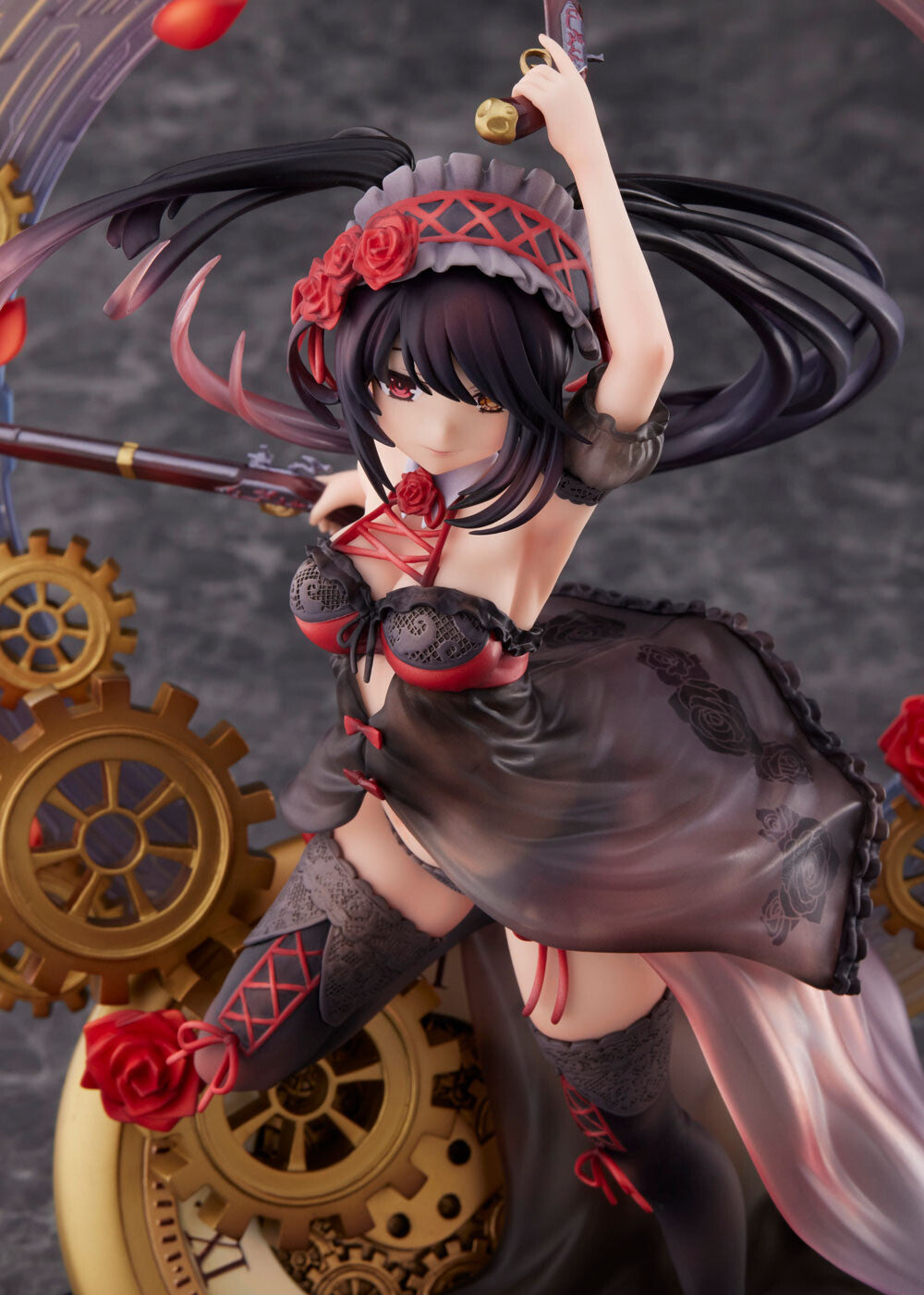 Date A Live IV - Tokisaki Kurumi - 1/7 - Lingerie Mizugi ver. (Spiritale, Wing), Franchise: Date A Live IV, Brand: Wing, Spiritale, Release Date: 07. Jul 2023, Type: General, Dimensions: W=240mm (9.36in) L=210mm (8.19in) H=270mm (10.53in, 1:1=1.89m), Scale: 1/7, Store Name: Nippon Figures