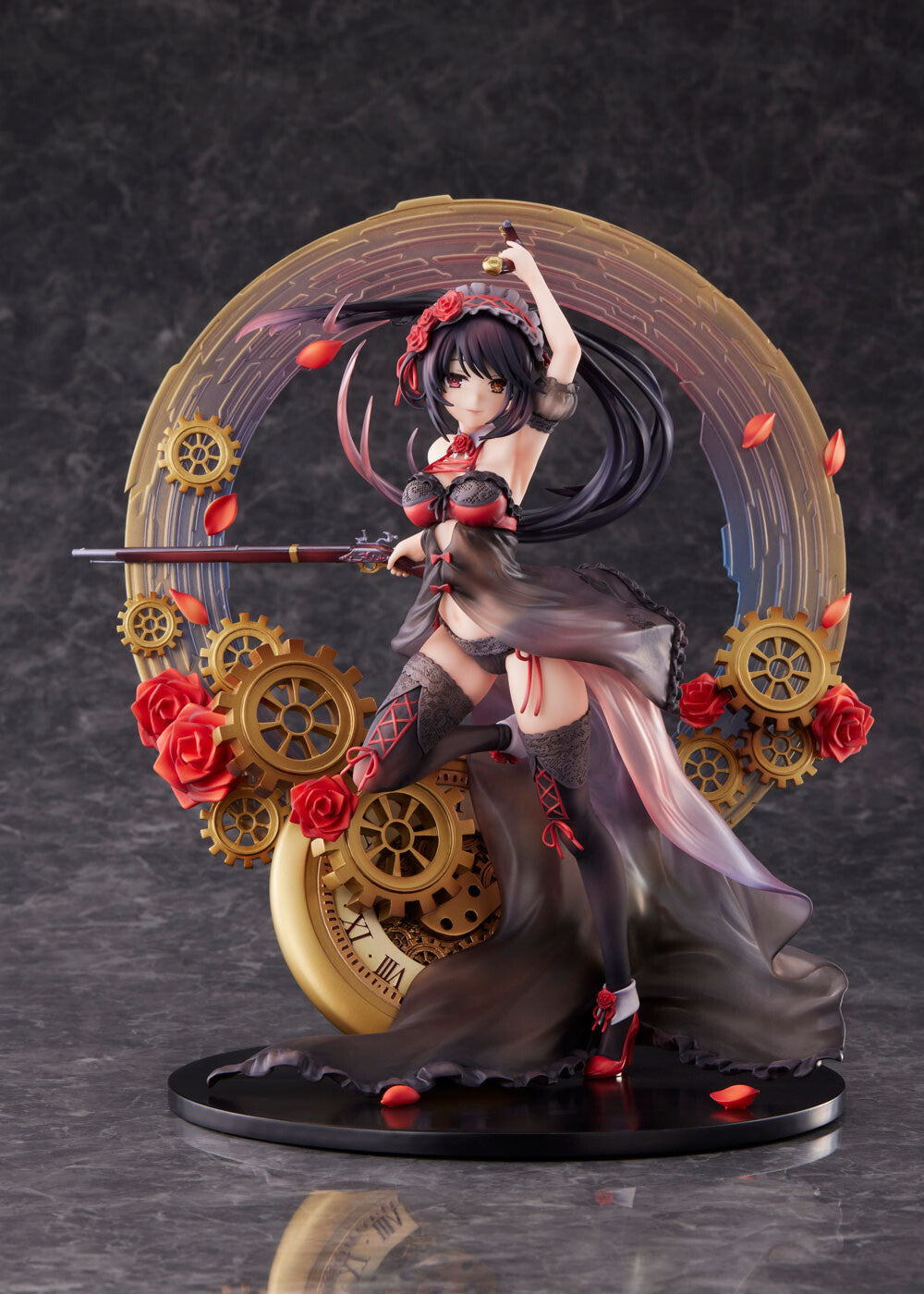 Date A Live IV - Tokisaki Kurumi - 1/7 - Lingerie Mizugi ver. (Spiritale, Wing), Franchise: Date A Live IV, Brand: Wing, Spiritale, Release Date: 07. Jul 2023, Type: General, Dimensions: W=240mm (9.36in) L=210mm (8.19in) H=270mm (10.53in, 1:1=1.89m), Scale: 1/7, Store Name: Nippon Figures