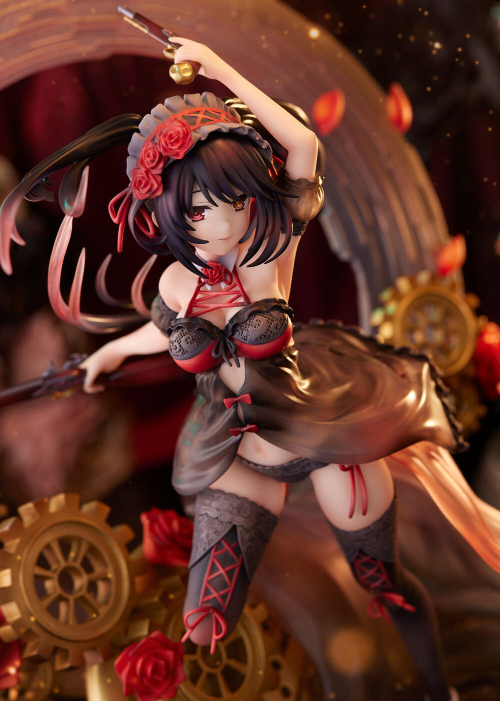 Date A Live IV - Tokisaki Kurumi - 1/7 - Lingerie Mizugi ver. (Spiritale, Wing), Franchise: Date A Live IV, Brand: Wing, Spiritale, Release Date: 07. Jul 2023, Type: General, Dimensions: W=240mm (9.36in) L=210mm (8.19in) H=270mm (10.53in, 1:1=1.89m), Scale: 1/7, Store Name: Nippon Figures