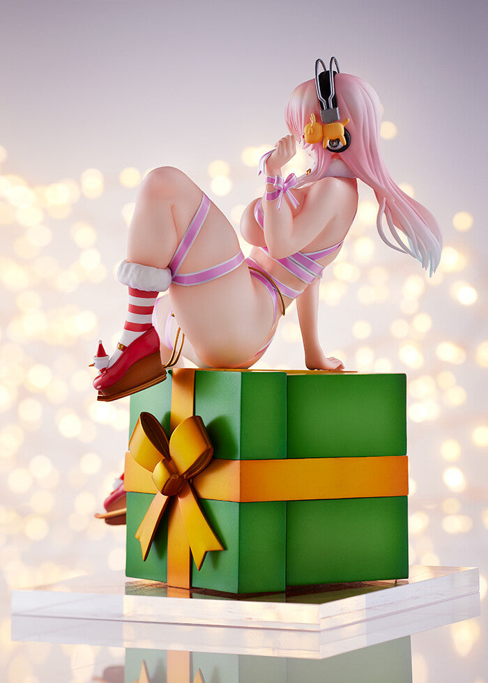 SoniComi (Super Sonico) - Sonico - 1/7 - 1♡th Merry Christmas!, TF Edition (Mimeyoi), Franchise: SoniComi (Super Sonico), Brand: Mimeyoi, Release Date: 31. Aug 2024, Type: General, Dimensions: H=250mm (9.75in, 1:1=1.75m), Scale: 1/7, Store Name: Nippon Figures