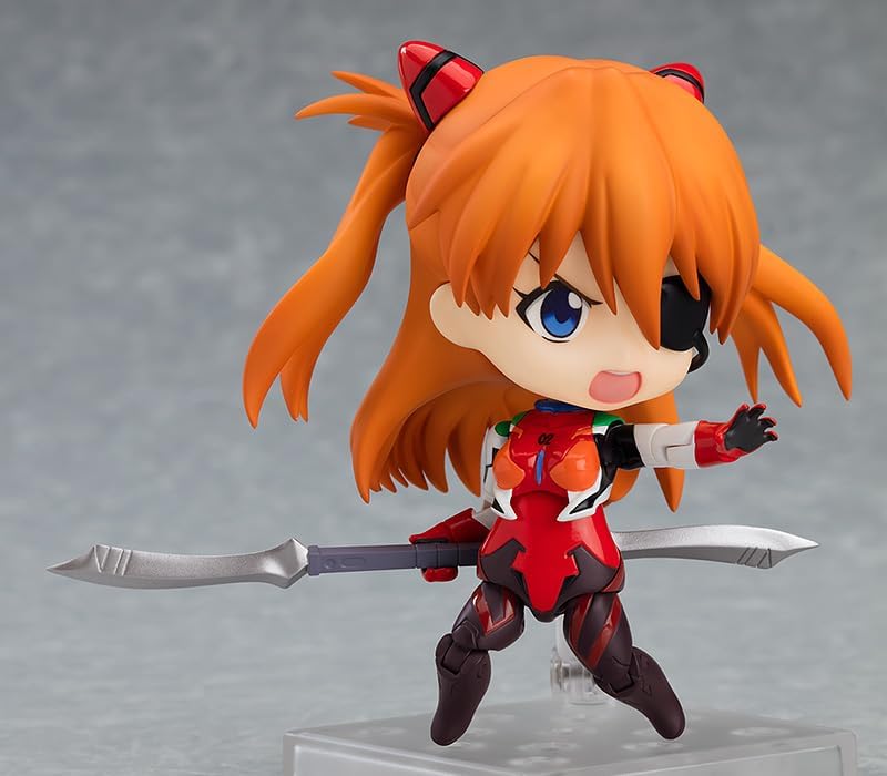 Evangelion Shin Gekijouban - Soryu Asuka Langley - Nendoroid #1431 - Plugsuit ver. - 2024 Re-release (Good Smile Company), Franchise: Evangelion Shin Gekijouban, Brand: Good Smile Company, Release Date: 30. Sep 2024, Type: Nendoroid, Dimensions: H=100mm (3.9in), Store Name: Nippon Figures
