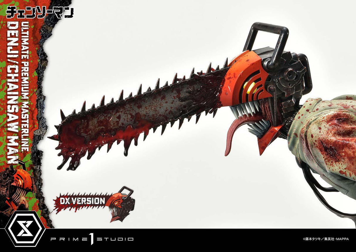 Chainsaw Man - Denji - Ultimate Premium Masterline UPMCSM-01DX - 1/4 - DX Version (Prime 1 Studio), Franchise: Chainsaw Man, Brand: Prime 1 Studio, Release Date: 30. Jun 2024, Dimensions: W=440mm (17.16in) L=350mm (13.65in) H=570mm (22.23in, 1:1=2.28m), Scale: 1/4, Store Name: Nippon Figures