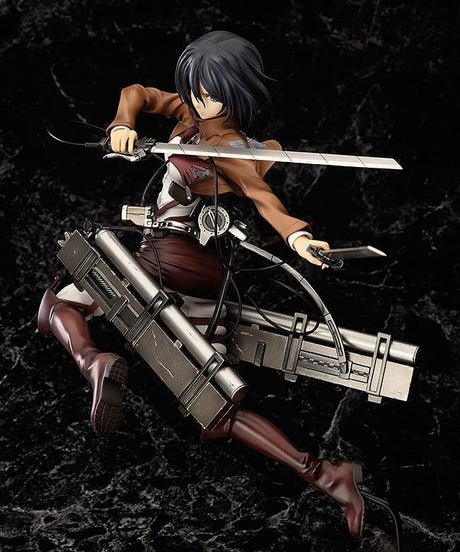 Attack on Titan - Mikasa Ackerman - 1/8 - 2024 Re-release (Good Smile Company), Franchise: Attack on Titan, Brand: Good Smile Company, Release Date: 31. Dec 2024, Type: General, Dimensions: H=170mm (6.63in, 1:1=1.36m), Scale: 1/8, Store Name: Nippon Figures