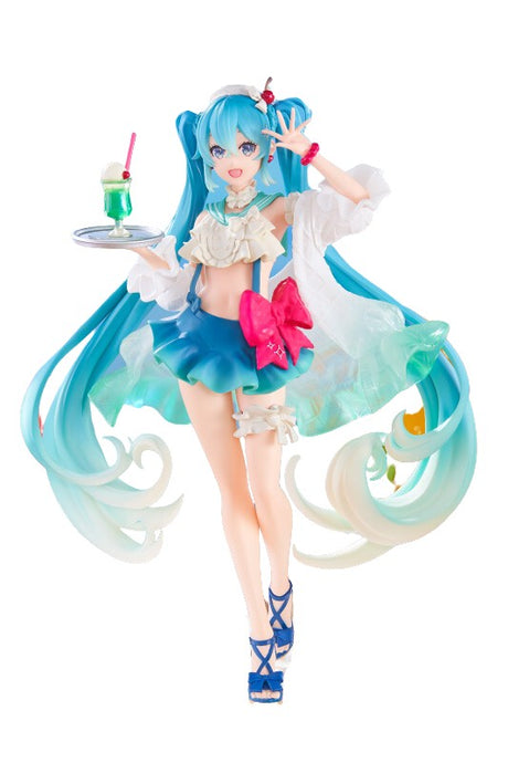 Piapro Characters - Vocaloid - Hatsune Miku - Exc∞d Creative - Sweet Sweets - Melon Soda Float (FuRyu), Franchise: Piapro Characters, Vocaloid, Brand: FuRyu, Release Date: 27. Sep 2023, Type: Prize, Dimensions: H=180mm (7.02in), Store Name: Nippon Figures