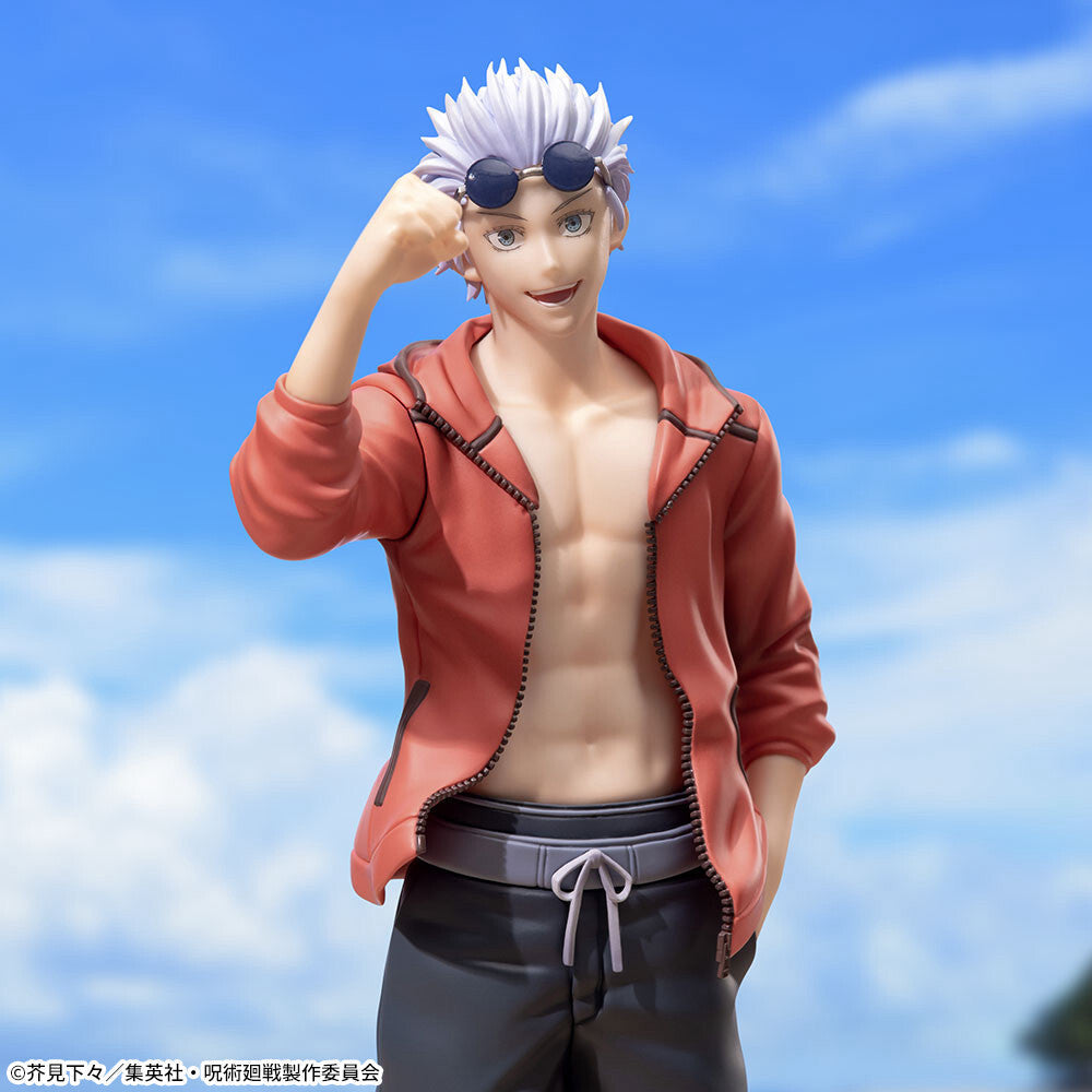 Jujutsu Kaisen Dai 2 Ki - Gojo Satoru - Luminasta - Mensoure!!! (SEGA), Franchise: Jujutsu Kaisen Dai 2 Ki, Brand: SEGA, Release Date: 30. Nov 2023, Type: Prize, Dimensions: H=210mm (8.19in), Store Name: Nippon Figures