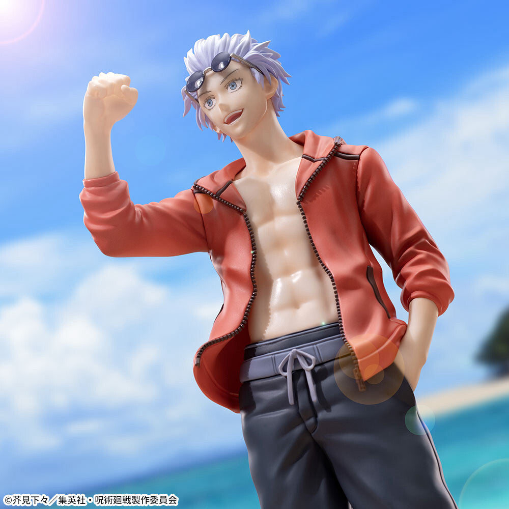 Jujutsu Kaisen Dai 2 Ki - Gojo Satoru - Luminasta - Mensoure!!! (SEGA), Franchise: Jujutsu Kaisen Dai 2 Ki, Brand: SEGA, Release Date: 30. Nov 2023, Type: Prize, Dimensions: H=210mm (8.19in), Store Name: Nippon Figures