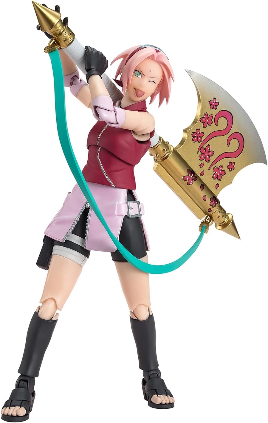 "Naruto Shippuden - Haruno Sakura - S.H.Figuarts - NARUTOP99 Edition (Bandai Spirits), Franchise: Naruto Shippuden, Brand: Bandai Spirits, Release Date: 30. Jun 2024, Type: Action, Dimensions: H=135mm (5.27in), Store Name: Nippon Figures"
