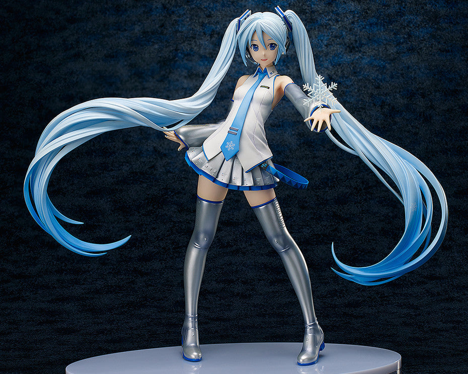 Vocaloid - Hatsune Miku - B-style - 1/4 - Snow - 2024 Re-release (FREEing), Franchise: Vocaloid, Brand: FREEing, Release Date: 28. Mar 2024, Type: General, Dimensions: H=420mm (16.38in, 1:1=1.68m), Scale: 1/4, Store Name: Nippon Figures