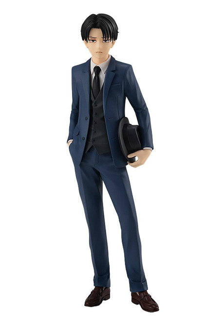 "Attack on Titan The Final Season - Levi Ackerman - Pop Up Parade - Suit Ver. (Good Smile Company), Franchise: Attack on Titan The Final Season, Release Date: 19. Oct 2023, Dimensions: H=170mm (6.63in), Nippon Figures"