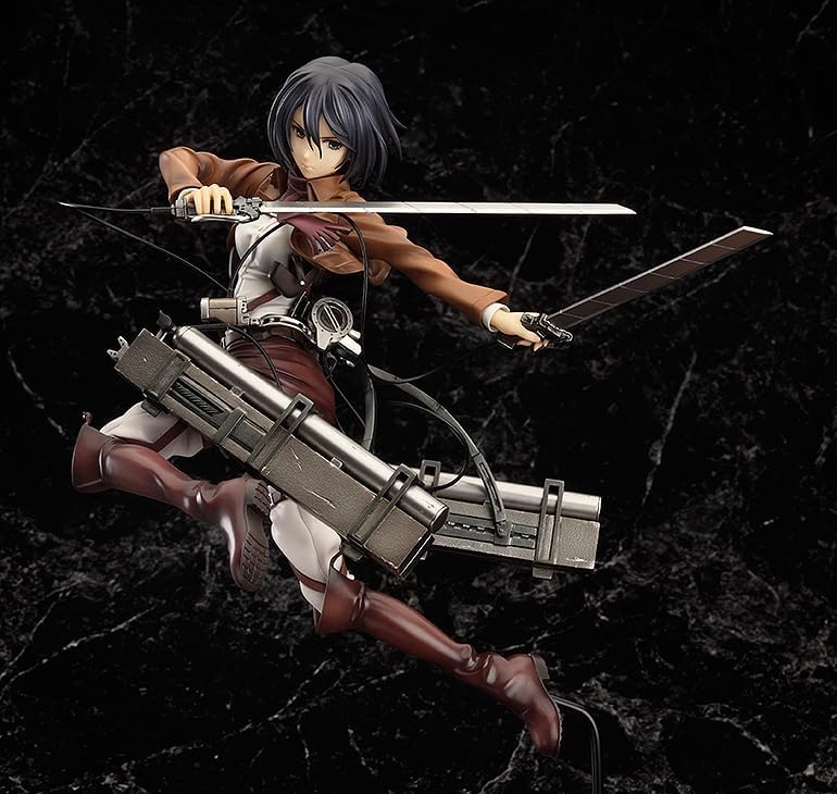 Attack on Titan - Mikasa Ackerman - 1/8 - 2024 Re-release (Good Smile Company), Franchise: Attack on Titan, Brand: Good Smile Company, Release Date: 31. Dec 2024, Type: General, Dimensions: H=170mm (6.63in, 1:1=1.36m), Scale: 1/8, Store Name: Nippon Figures