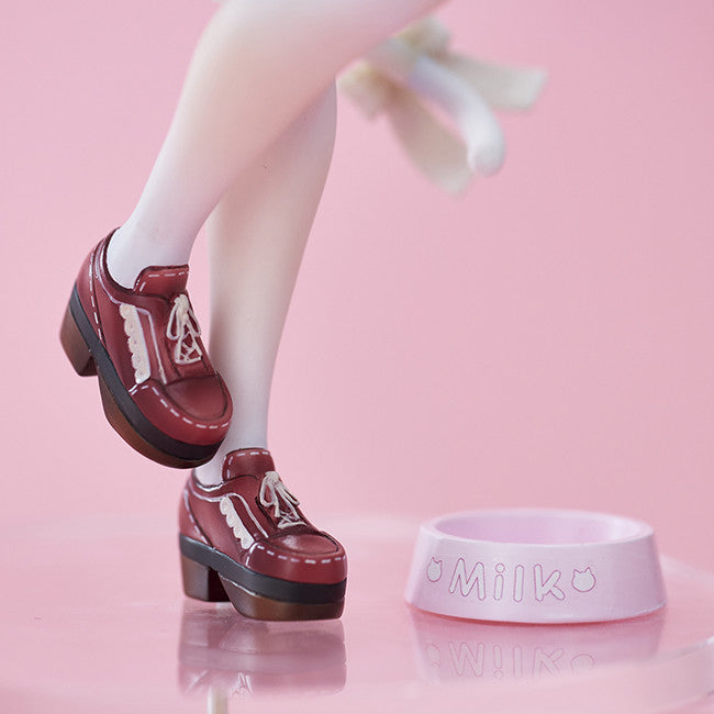 SoniComi - Super Sonico - Sonico - White Cat Ver. - 2024 Re-release (Union Creative International Ltd), Franchise: SoniComi (Super Sonico), Brand: Union Creative International Ltd, Release Date: 31. Jul 2024, Type: General, Dimensions: H=270mm (10.53in), Nippon Figures