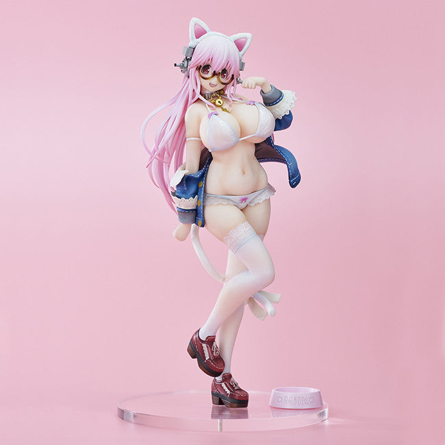 SoniComi - Super Sonico - Sonico - White Cat Ver. - 2024 Re-release (Union Creative International Ltd), Franchise: SoniComi (Super Sonico), Brand: Union Creative International Ltd, Release Date: 31. Jul 2024, Type: General, Dimensions: H=270mm (10.53in), Nippon Figures