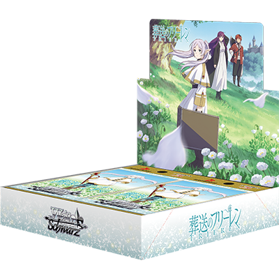 Funeral of Freelance - Weiss Schwarz Card Game - Booster Box, Franchise: Funeral of Freelance, Brand: Weiss Schwarz, Release Date: 2024-04-12, Type: Trading Cards, Cards per Pack: 1 pack of 8 cards each, priced at 440 yen (tax included), Packs per Box: 12 packs priced at 5,280 yen (tax included), Nippon Figures
