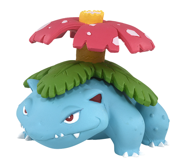 Pokemon - MS-14 Venusaur - Monster Collection (MonColle) - Takara Tomy, Franchise: Pokemon, Brand: Takara Tomy, Series: MonColle (Pokemon Monster Collection), Type: General, Release Date: 2019-11-29, Dimensions: approx. Height = 3~4 cm // 1.18~1.57 inches, Nippon Figures