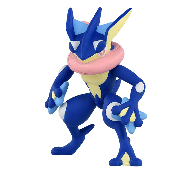 Pokemon - MS-08 Greninja - Monster Collection (MonColle) - Takara Tomy, Franchise: Pokemon, Brand: Takara Tomy, Series: MonColle (Pokemon Monster Collection), Type: General, Release Date: 2019-11-29, Dimensions: approx. Height = 3~4 cm // 1.18~1.57 inches, Nippon Figures