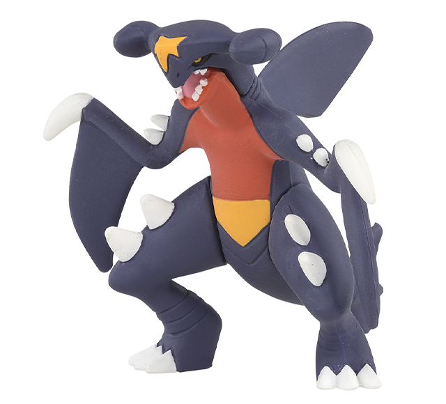 Pokemon - MS-22 Garchomp - Monster Collection (MonColle) - Takara Tomy, Franchise: Pokemon, Brand: Takara Tomy, Series: MonColle (Pokemon Monster Collection), Type: General, Release Date: 2019-12-29, Dimensions: approx. Height = 3~4 cm // 1.18~1.57 inches, Nippon Figures