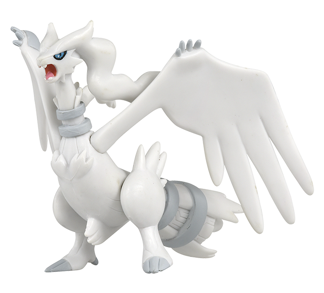 Pokemon - ML-08 Reshiram - Monster Collection (MonColle) - Takara Tomy, Franchise: Pokemon, Brand: Takara Tomy, Series: MonColle (Pokemon Monster Collection), Type: General, Release Date: 2019-11-29, Dimensions: approx. Height = 10 cm // 3.9 inches, Nippon Figures