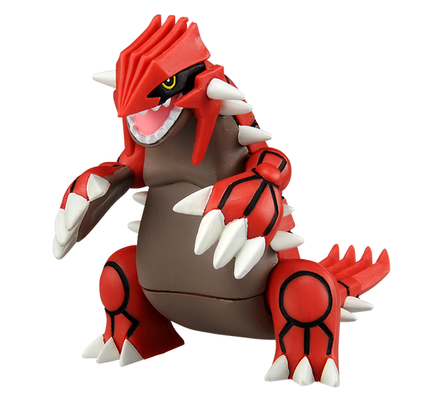 Pokemon - ML-03 Groudon - Monster Collection (MonColle) - Takara Tomy, Franchise: Pokemon, Brand: Takara Tomy, Series: MonColle (Pokemon Monster Collection), Type: General, Release Date: 2019-11-29, Dimensions: approx. Height = 10 cm // 3.9 inches, Nippon Figures