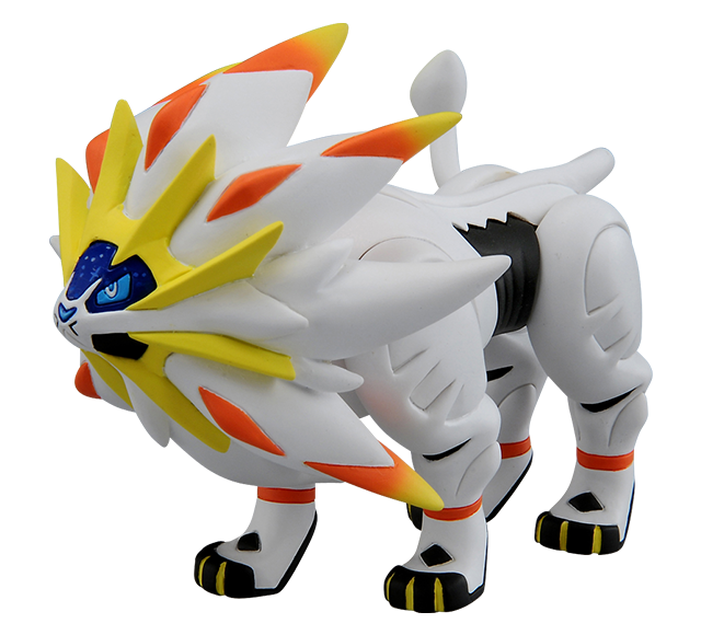 Pokemon - ML-14 Solgaleo - Monster Collection (MonColle) - Takara Tomy, Franchise: Pokemon, Brand: Takara Tomy, Series: MonColle (Pokemon Monster Collection), Type: General, Release Date: 2019-12-29, Dimensions: approx. Height = 10 cm (3.9 inches), Nippon Figures