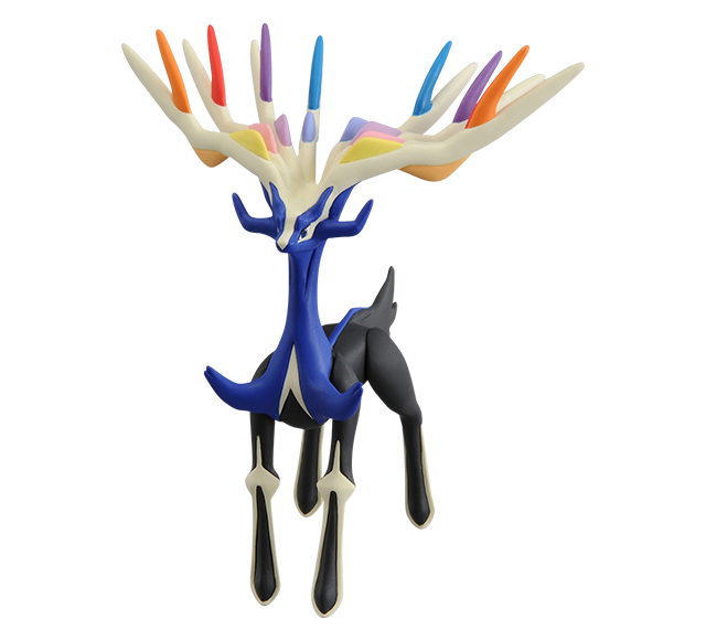 Pokemon - ML-12 Xerneas - Monster Collection (MonColle) - Takara Tomy, Franchise: Pokemon, Brand: Takara Tomy, Series: MonColle (Pokemon Monster Collection), Type: General, Release Date: 2019-11-29, Dimensions: approx. Height = 10 cm // 3.9 inches, Nippon Figures