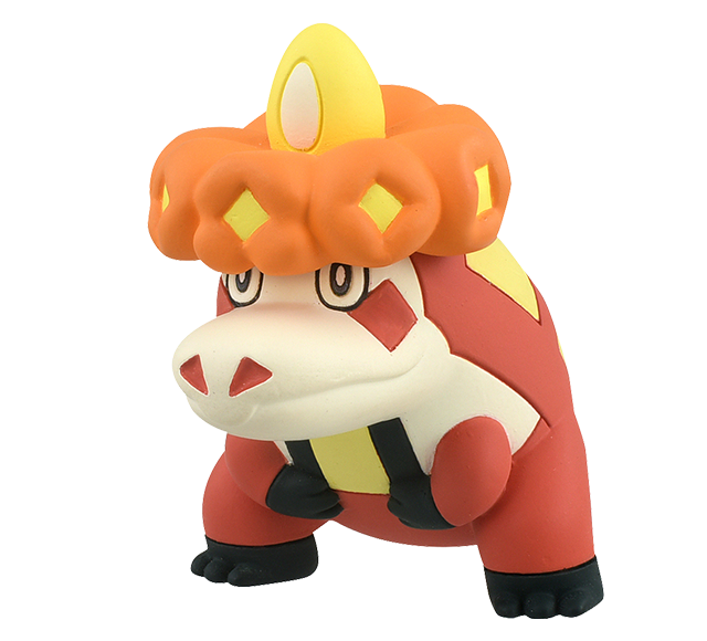 Pokemon - MS-32 Crocalor - Monster Collection (MonColle) - Takara Tomy, Franchise: Pokemon, Brand: Takara Tomy, Series: MonColle (Pokemon Monster Collection), Type: General, Release Date: 2024-06-29, Dimensions: approx. Height = 3~4 cm // 1.18~1.57 inches, Nippon Figures