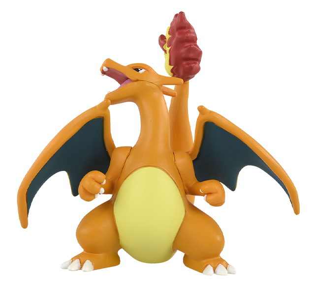 Pokemon - MS-15 Charizard - Monster Collection (MonColle) - Takara Tomy, Franchise: Pokemon, Brand: Takara Tomy, Series: MonColle (Pokemon Monster Collection), Type: General, Release Date: 2019-11-29, Dimensions: approx. Height = 3~4 cm // 1.18~1.57 inches, Nippon Figures