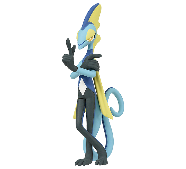 Pokemon - MS-37 Inteleon - Monster Collection (MonColle) - Takara Tomy, Franchise: Pokemon, Brand: Takara Tomy, Series: MonColle (Pokemon Monster Collection), Type: General, Release Date: 2020-10-29, Dimensions: approx. Height = 3~4 cm // 1.18~1.57 inches, Nippon Figures