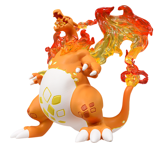Pokemon - Charizard (Gigantamax Form) - Monster Collection (MonColle) - Takara Tomy, Franchise: Pokemon, Brand: Takara Tomy, Series: MonColle (Pokemon Monster Collection), Type: General, Release Date: 2020-10-29, Dimensions: approx. Height = 10 cm // 3.9 inches, Nippon Figures