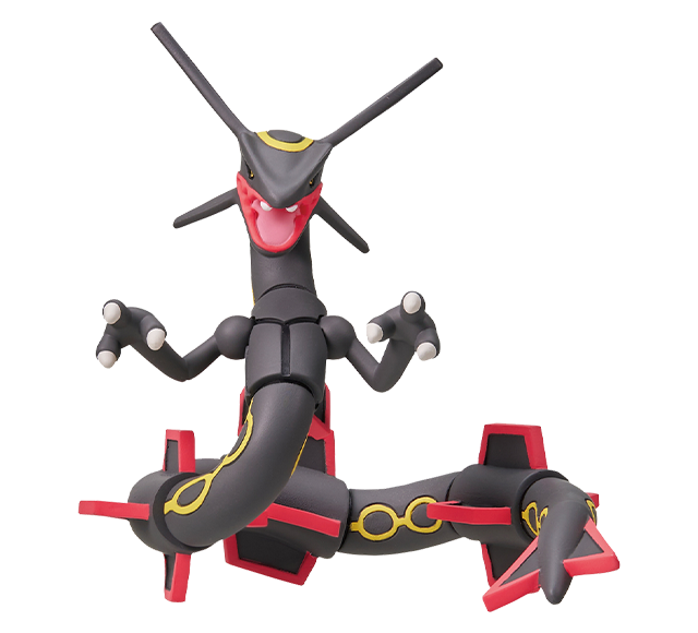 Pokemon - ML-31 Black Rayquaza - Monster Collection (MonColle) - Takara Tomy, Franchise: Pokemon, Brand: Takara Tomy, Series: MonColle (Pokemon Monster Collection), Type: General, Release Date: 2023-10-21, Dimensions: approx. Height = 8 cm // 3.15 inches, Nippon Figures